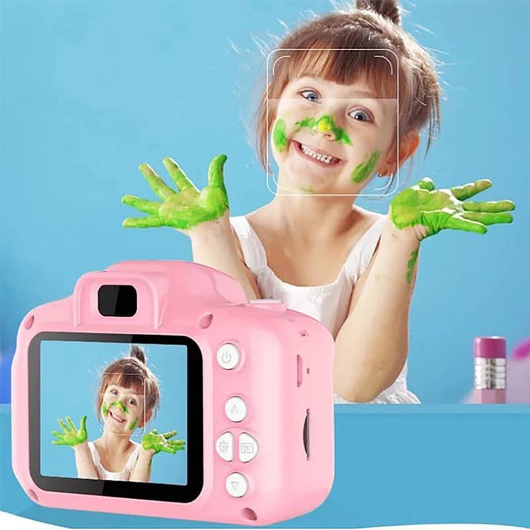 دوربین عکاسی کودک فانتزی طرح خرگوش رنگ صورتی