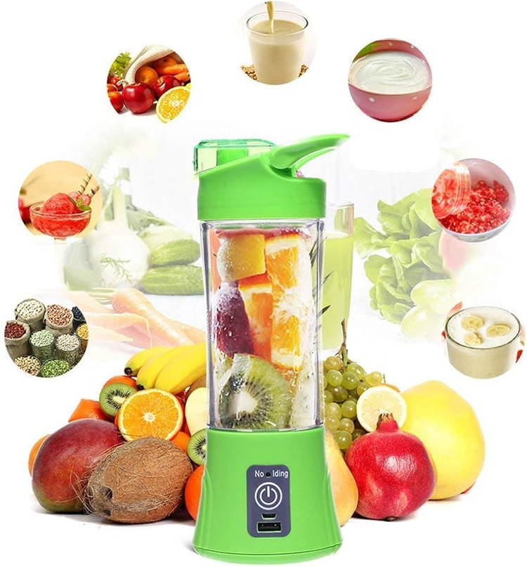 شیکر شارژی پاوربانکی مدل juicer juice cup(مخلوط کن شارژی پاوربانکی)