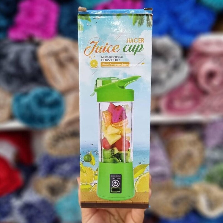 شیکر شارژی پاوربانکی مدل juicer juice cup(مخلوط کن شارژی پاوربانکی)