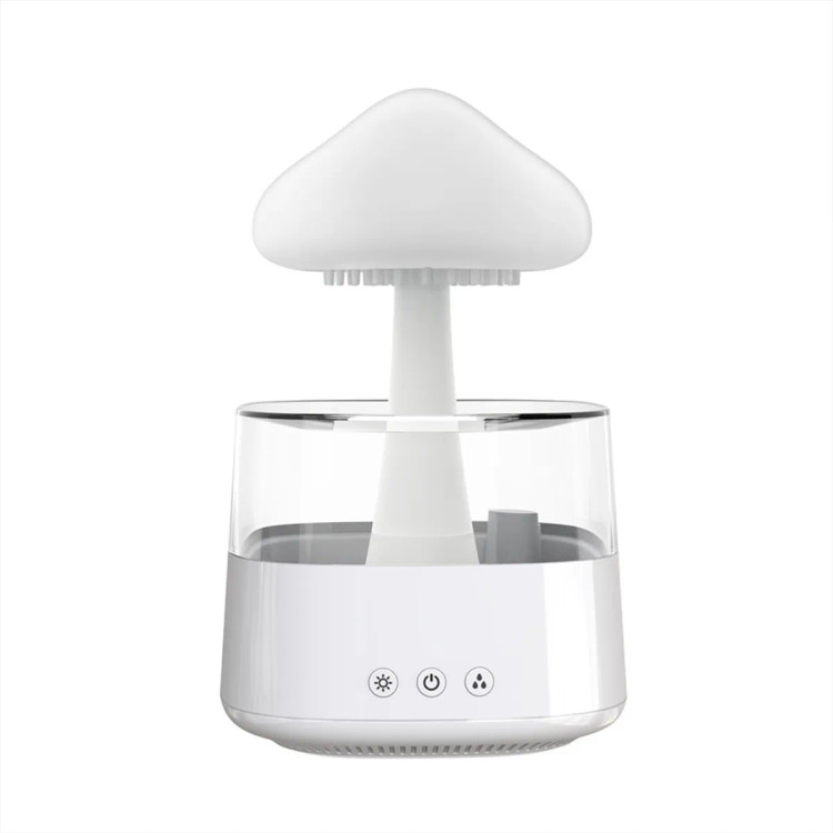 چراغ خواب اسپیکردار بارانی ابری (قارچی) Bluetooth speaker rain cloud humidifier