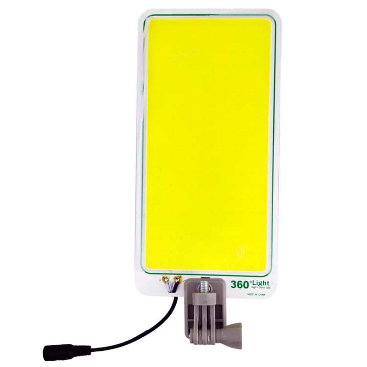 چراغ کمپینگ cob لنسری (فیش لایت _ تلسکوپی) پایه دار 360 درجه لایت کیف دار مدل FR-04 (800وات)