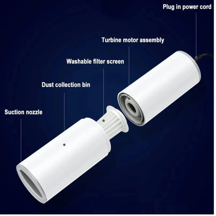 جاروبرقی فندکی خودرو ۱۲۰ وات اصلی مدل A6
