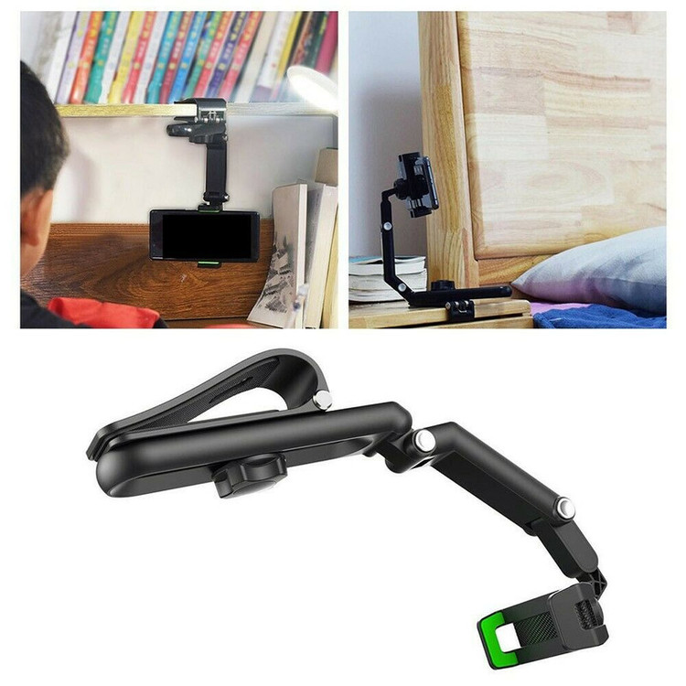 پایه نگهدارنده گوشی موبایل ۳۶۰ درجه مدل sun visor (هولدر جرثقیلی ـ هولدر آینهای ـ هولدر آفتابگیر)