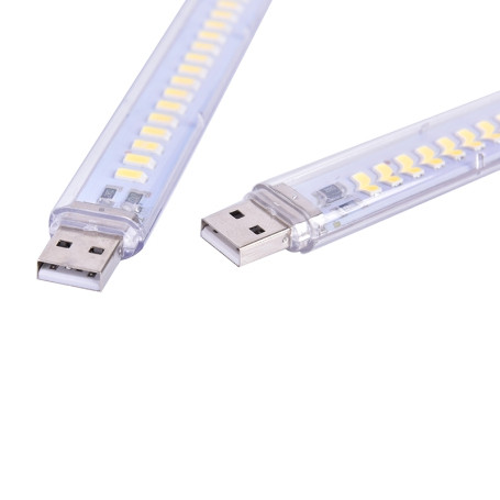 چراغ LED بیست و چهارتایی USB دارای قاب محافظ