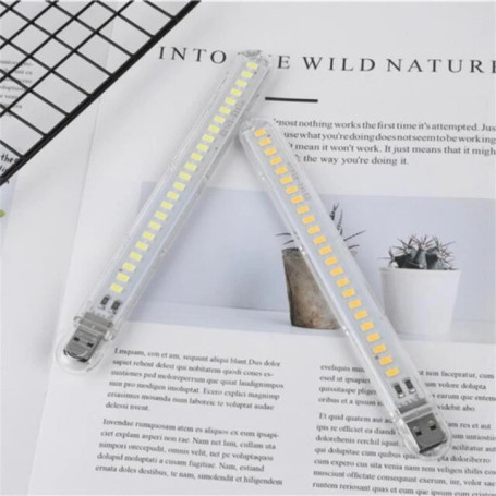 چراغ LED بیست و چهارتایی USB دارای قاب محافظ