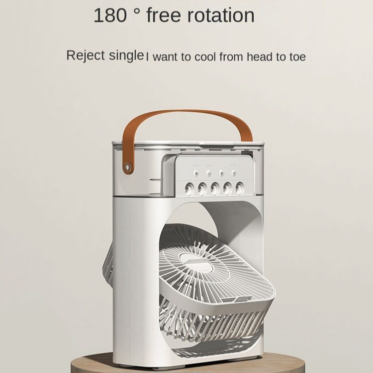 پنکه مه پاش ۵تایی سایز بزرگ (مدل Air Cooler Fan) (کولر آبی) - کیفیت بالا