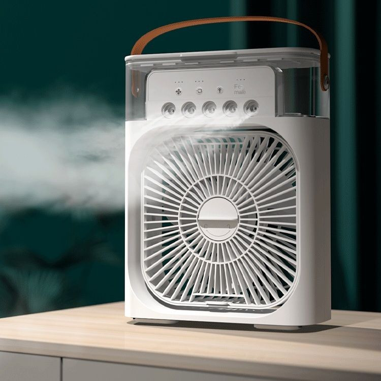 پنکه مه پاش ۵تایی سایز بزرگ (مدل Air Cooler Fan) (کولر آبی) - کیفیت بالا