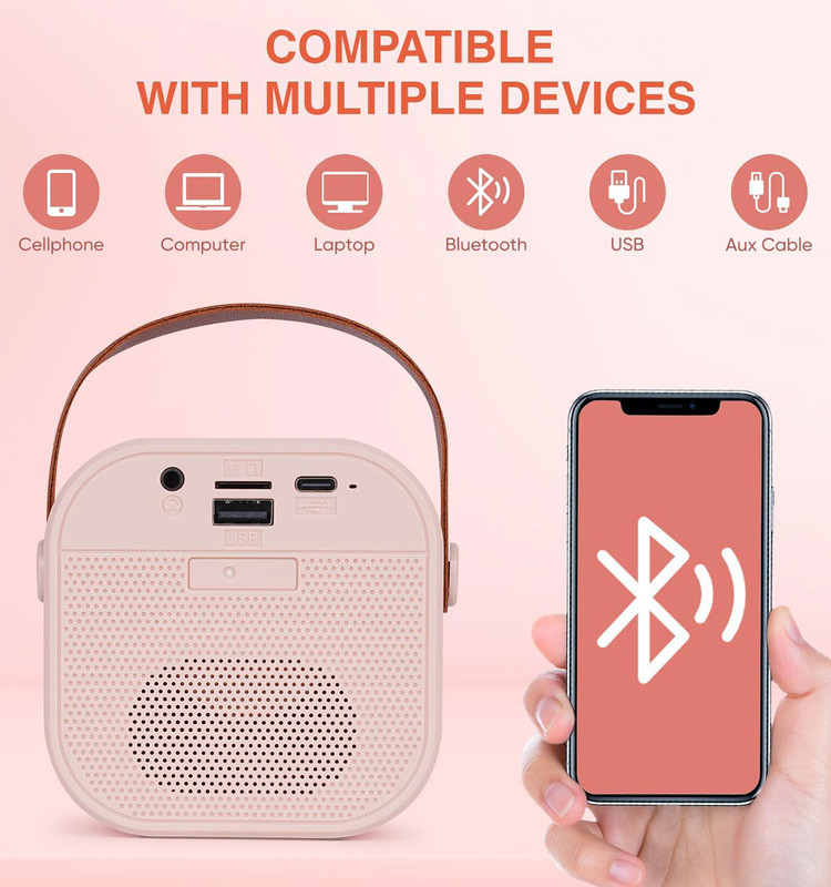 اسپیکر بلوتوثی با یک میکروفون مدل K12