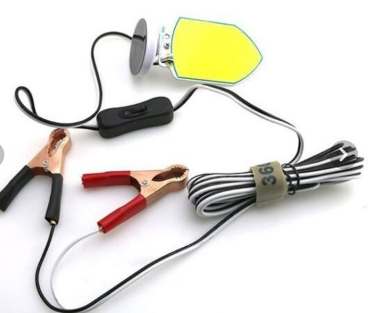 چراغ سیار ماشین 12V مدل TM-20COB با پایه آهنربا دار از 360 Light