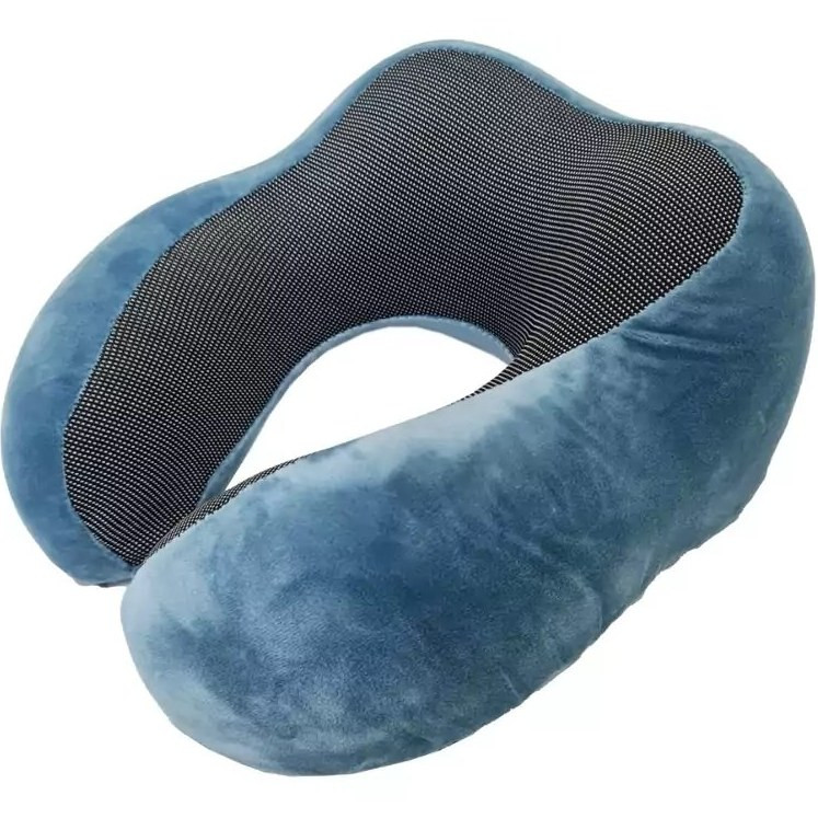 بالش دور گردنی (اسفنج مموری فوم) و روکش مخمل _ وارداتی
