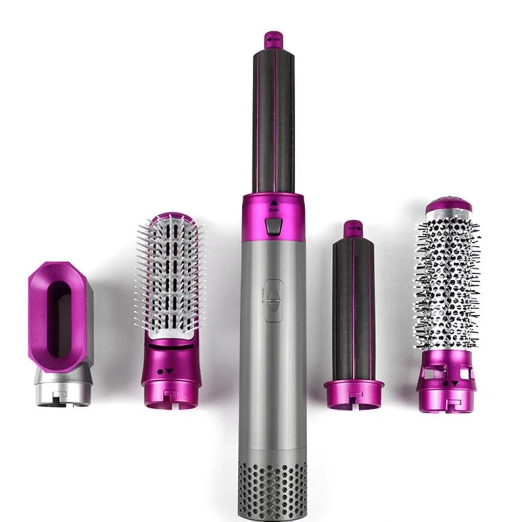 حالت دهنده مو و سشوار پنج کاره مو طرح دایسون مدل tp-5+1 کد YX-818