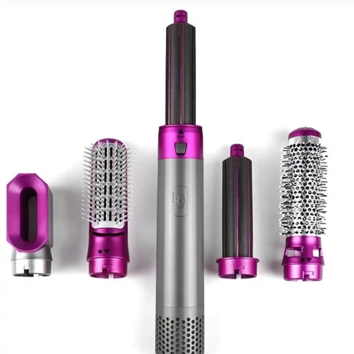 حالت دهنده مو و سشوار پنج کاره مو طرح دایسون مدل tp-5+1 کد YX-818