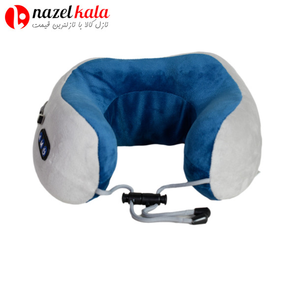 بالش گردنی ماساژور دار/ماساژور برقی بالشتی U-shaped رنگ صورتیطوسی کیفیت عالی