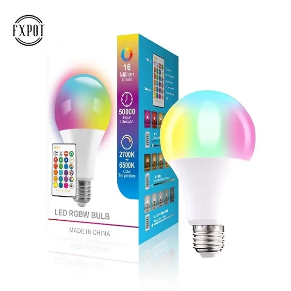 لامپ LED هوشمند کنترل دار مدل RGBW BULB