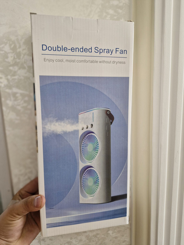Double-ended spray fan