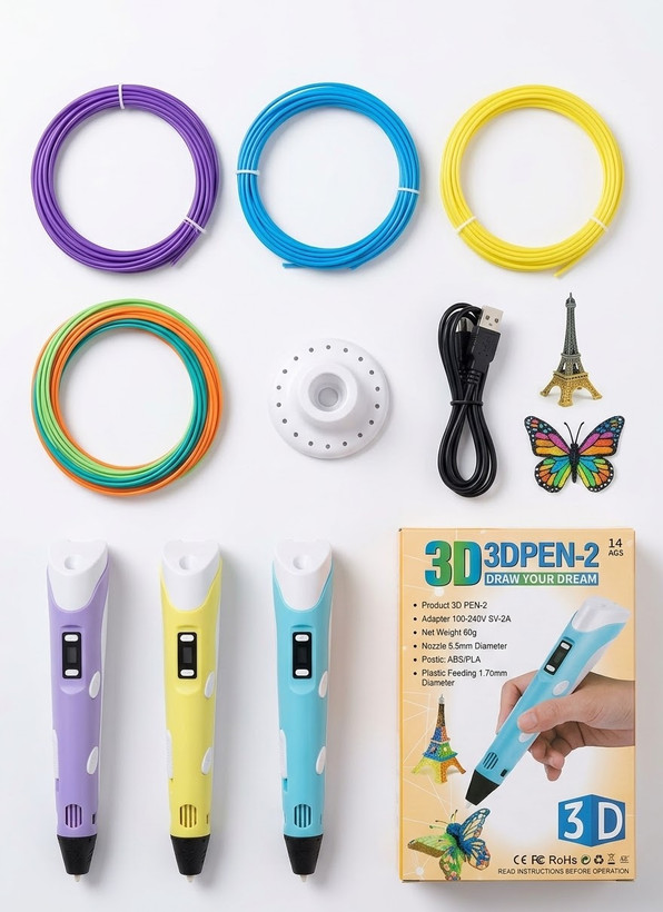 قلم سه بعدي مدل 3DPEN-2