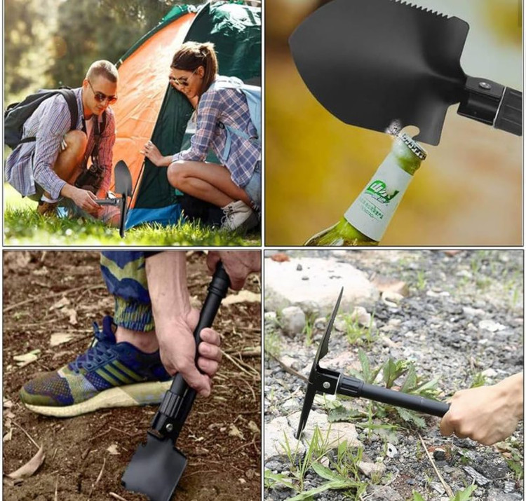 بیلچه سفری تاشو (بیل کمپینگ ارتشی)