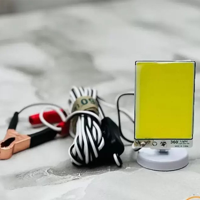 چراغ سیار خودرو 12 ولت با پایه آهنربا دار 360 Light