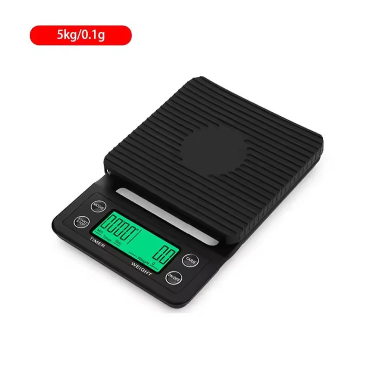 ترازوی دیجیتالی تایمر دار آشپزخانه (ترازوی دیجیتالی تایمر دار قهوه)