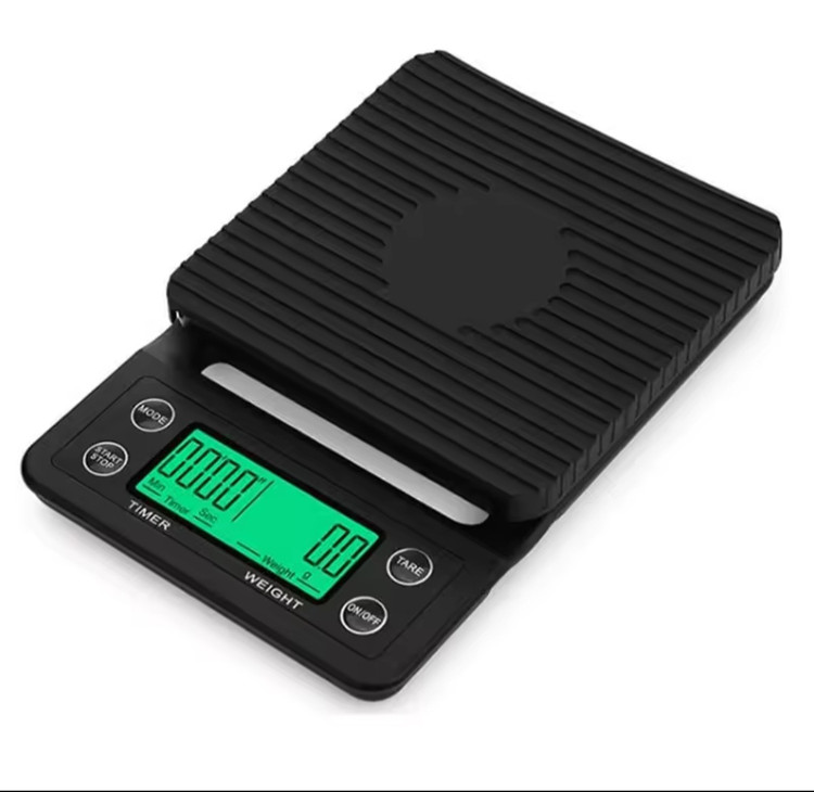 ترازوی دیجیتالی تایمر دار آشپزخانه (ترازوی دیجیتالی تایمر دار قهوه)